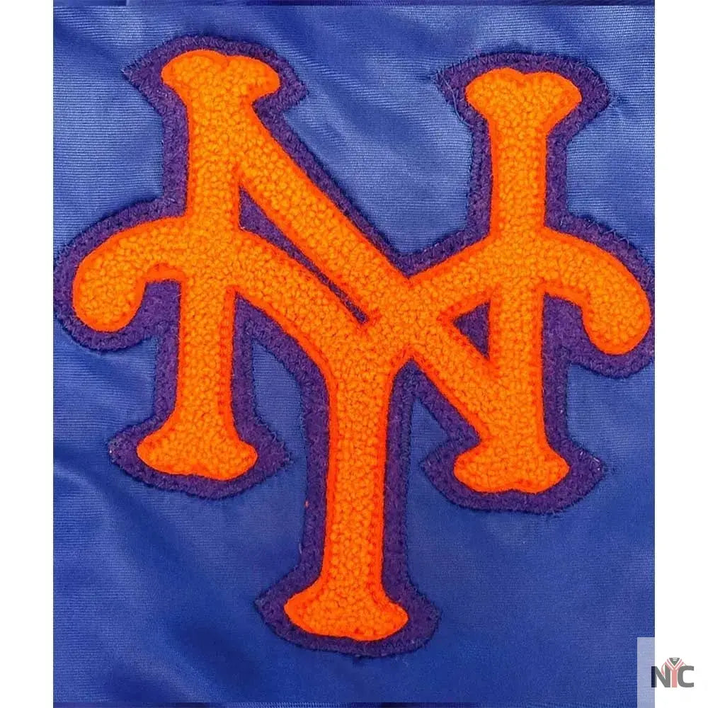 80’s New York Mets Blue Bomber Jacket Clanton Jacket