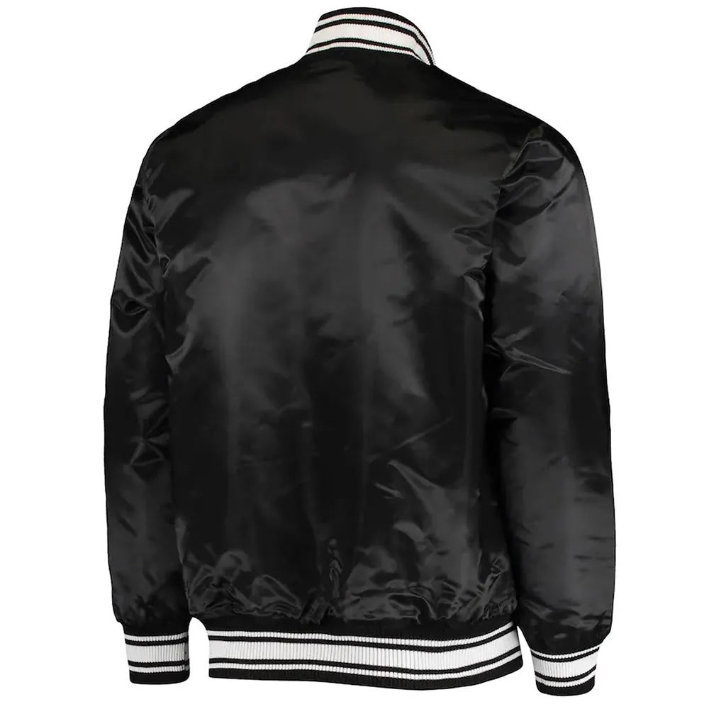 Arizona Cardinals Locker Room Satin Jacket - back view