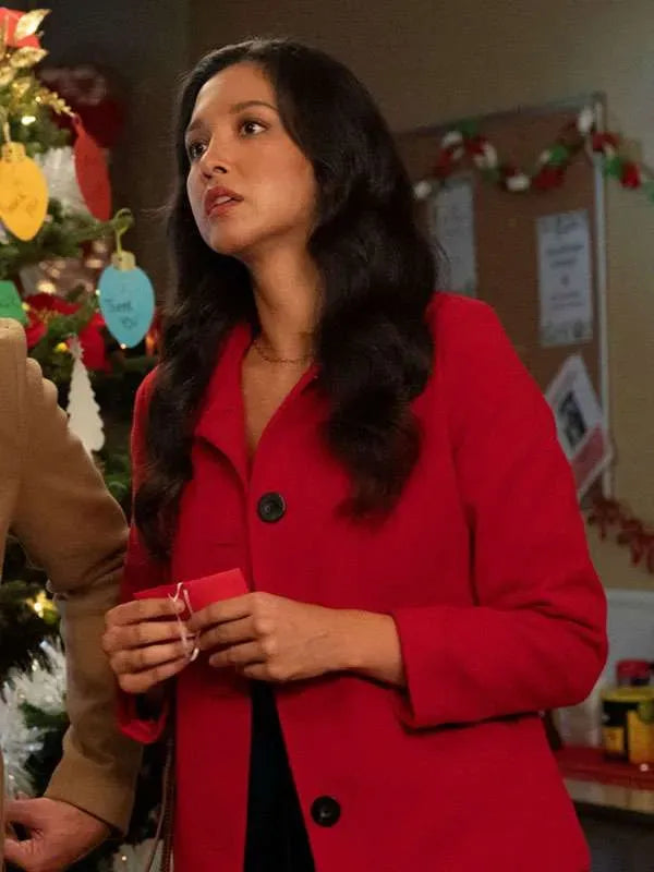Ash Tsai Christmas of Giving Red Jacket