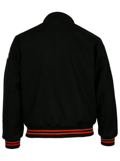 Baltimore Orioles 1966 Varsity Wool Jacket - back view