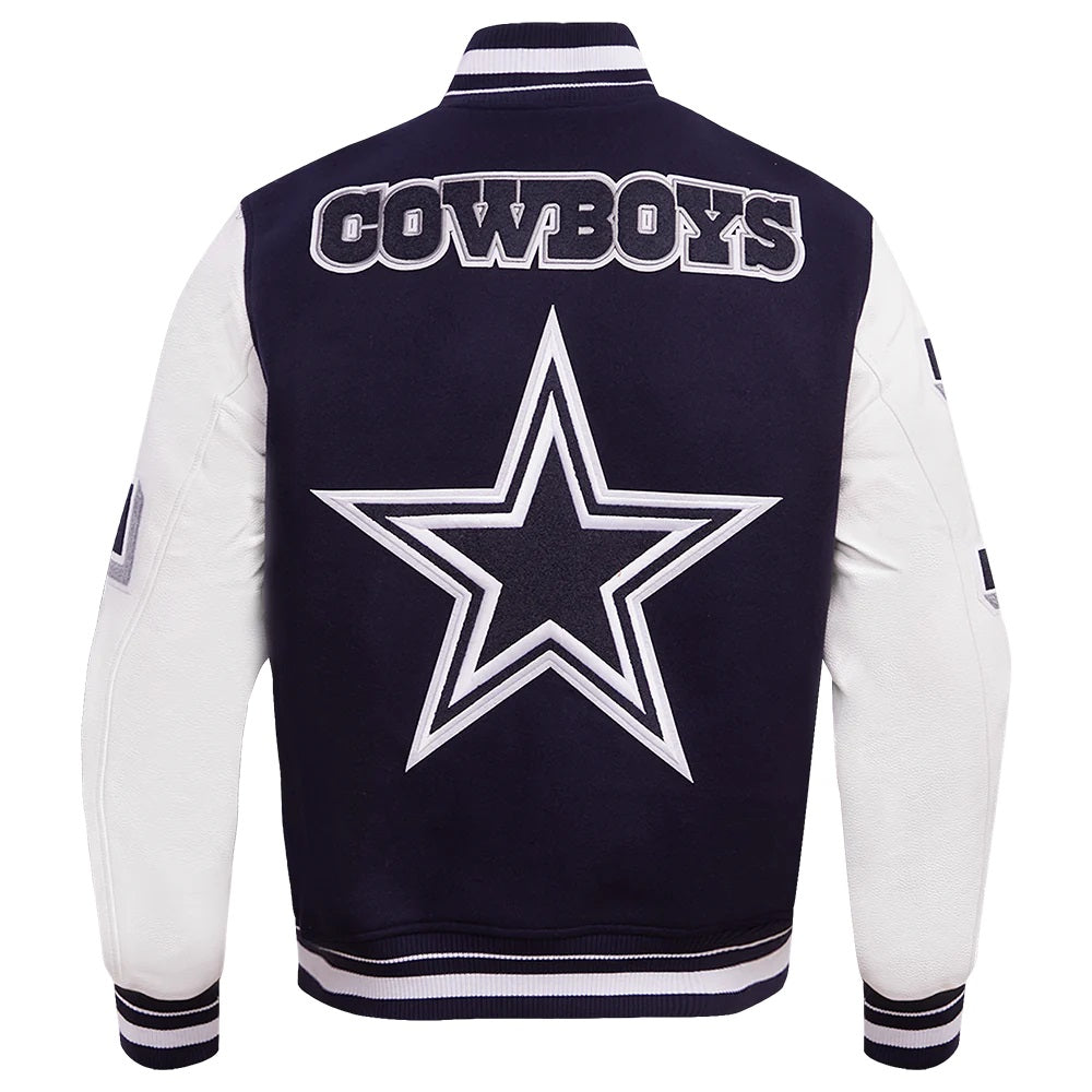 Dallas Cowboys Mashup Varsity Jacket - side view