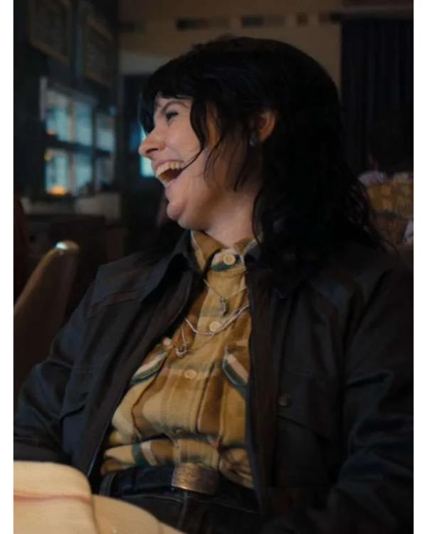 Black Doves S02 Gabrielle Creevy Bomber Jacket - view 3