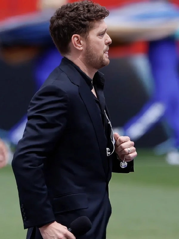 FIFA World Cup 2026 Michael Bublé Black Blazer