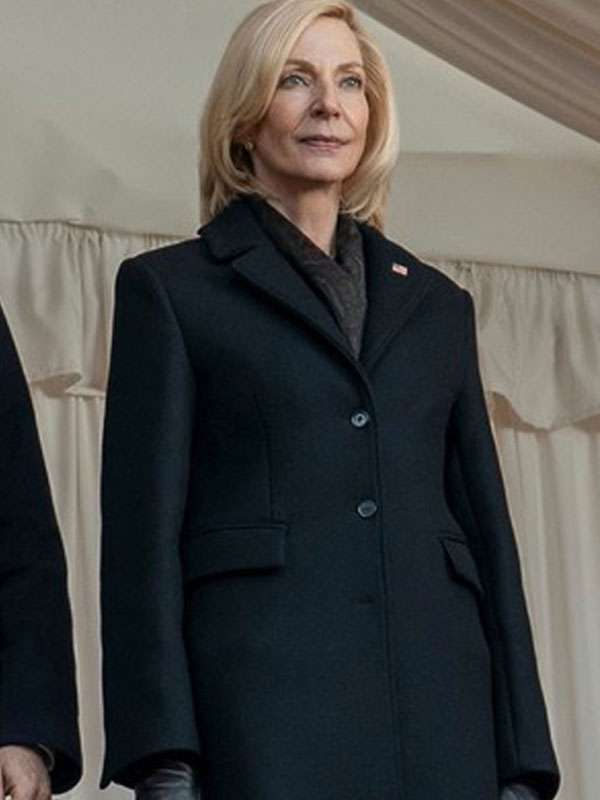 The Diplomat S04 Grace Penn Black Coat