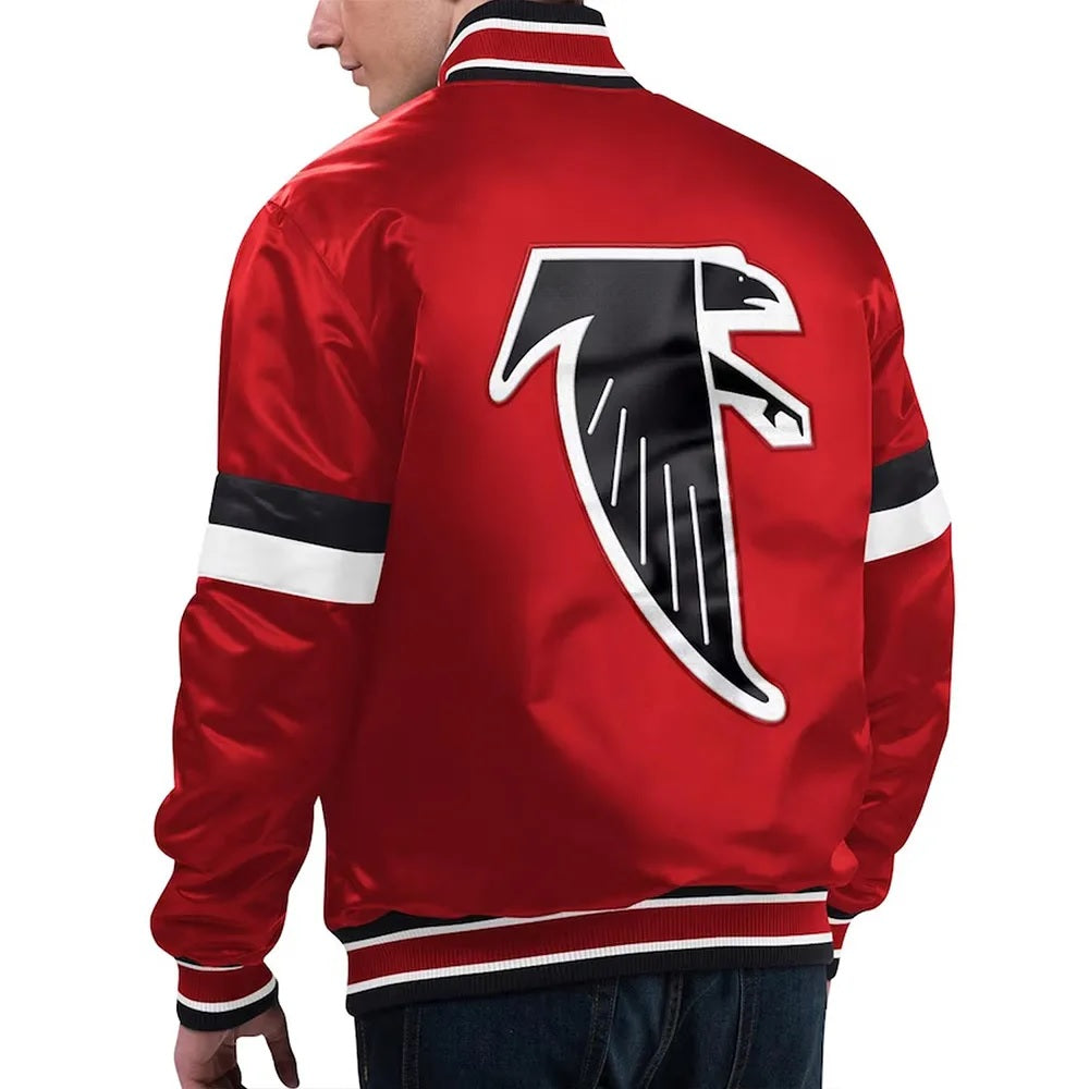 Gridiron Classics Home Game Atlanta Falcons Jacket - back view