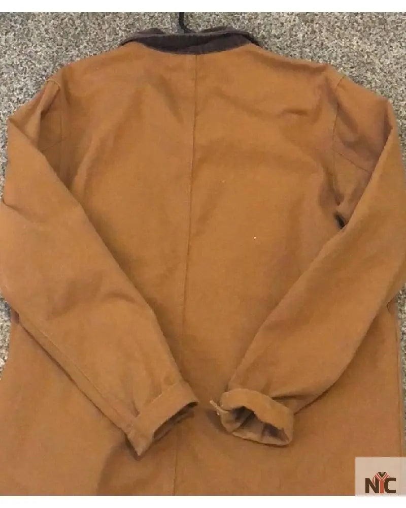 John David Washington Tenet Wind Farm Brown Jacket Clanton Jacket