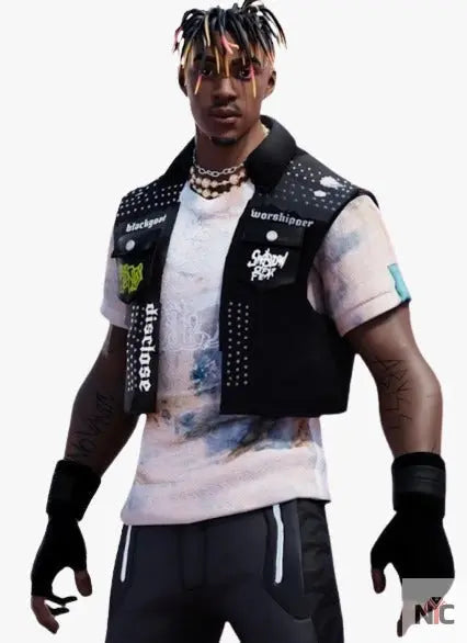 Juice Wrld Fortnite Vest Clanton Jacket