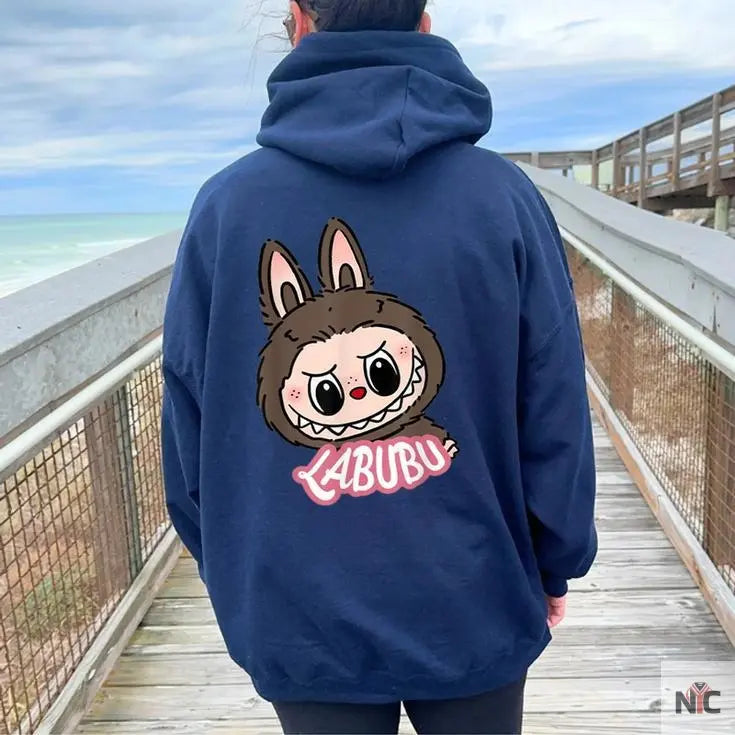 Labubu The Monsters Oversize Hoodie Clanton Jacket