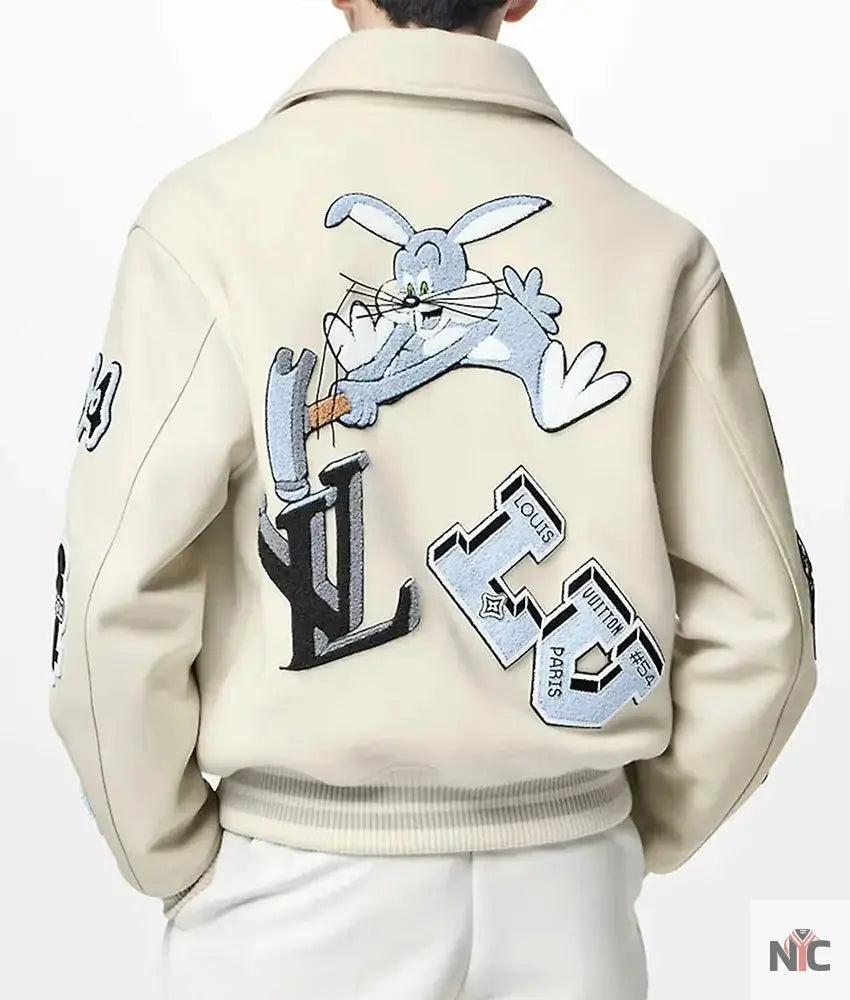 Louis Vuitton Bunny Varsity Jacket Clanton Jacket