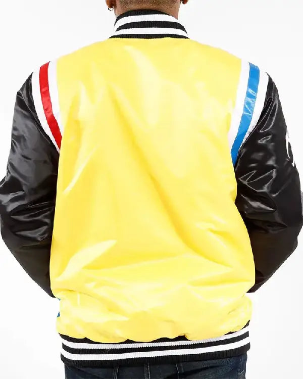 Denver Nuggets Color Block Satin Jacket