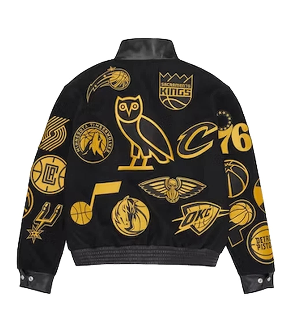 OVO NBA Jacket - back view