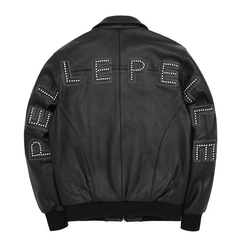 Pelle Pelle Basic Burnish Black Jacket - back view