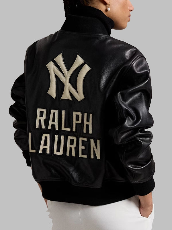 Polo Ralph Lauren Yankees Leather Jacket