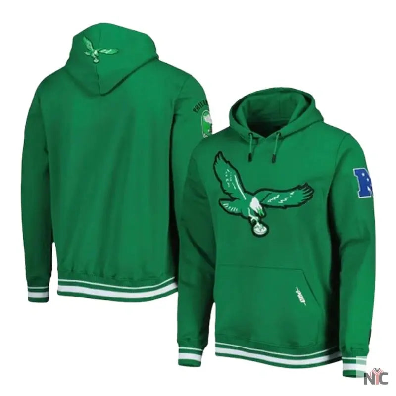 Pro Standard Philadelphia Eagles Retro Classic Hoodie Clanton Jacket