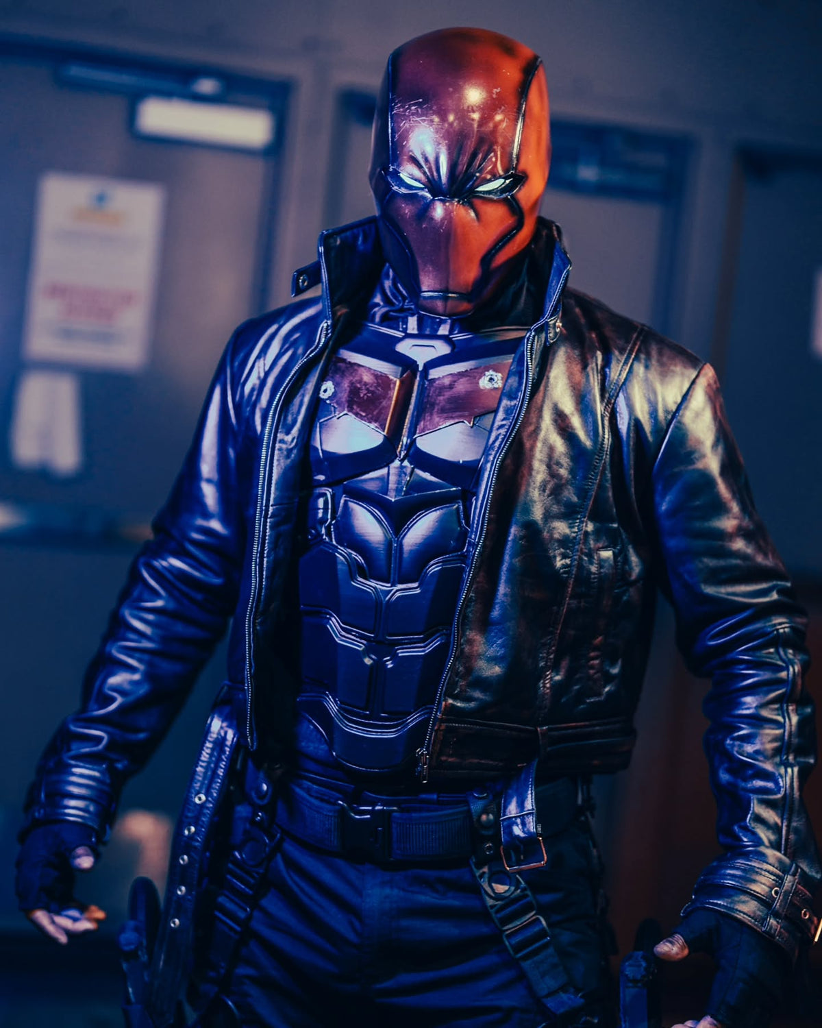 Red Hood Jacket - alternate view
