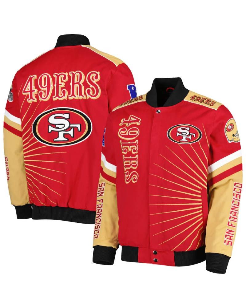 San Francisco 49ers G-III Extreme Redzone Jacket Clanton Jacket