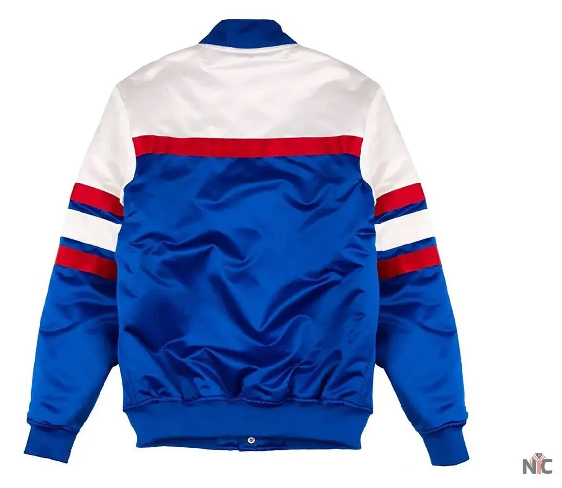 Special Script Detroit Pistons Satin Jacket Clanton Jacket