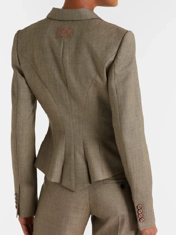 Taylor Swift Emmy Awards Brown Blazer