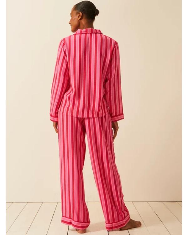 The Celebrity Traitors S02 Hannah Fry Pink Striped Pajamas - view 3