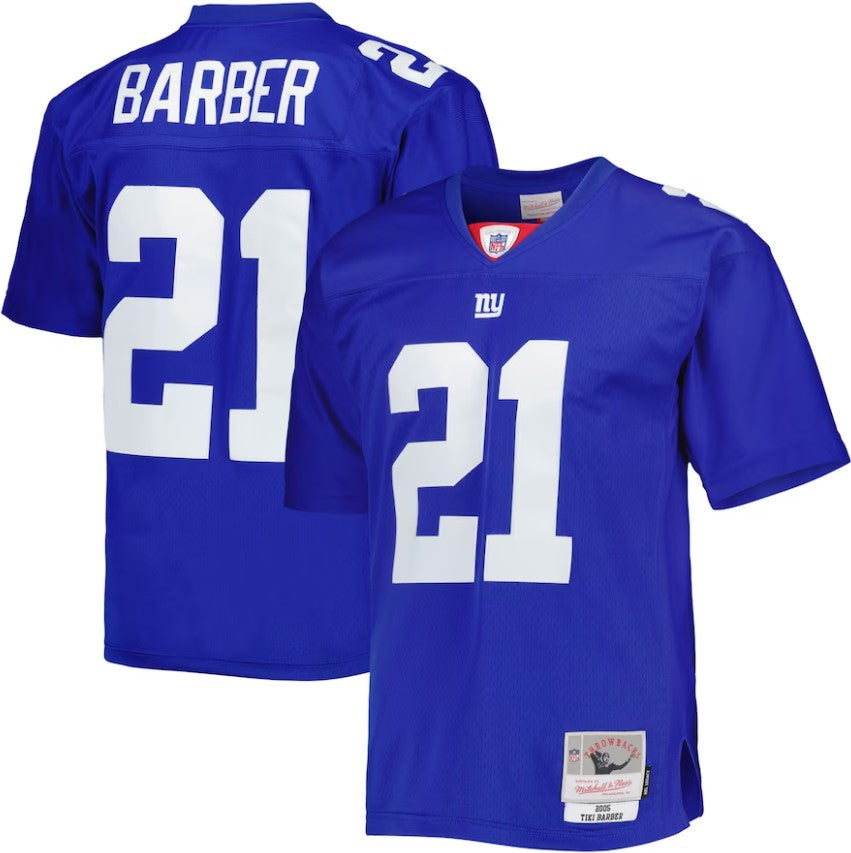 Tiki Barber New York Giants Mitchell & Ness 2005 Legacy Jersey WorthVee
