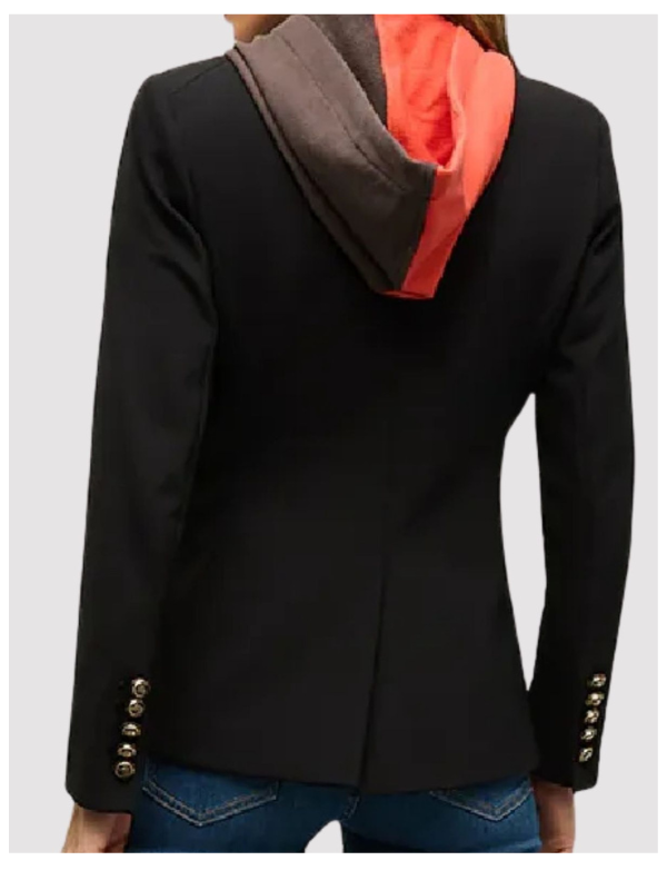 Veronica Beard x NFL Dickey Cleveland Browns Jacket - side view