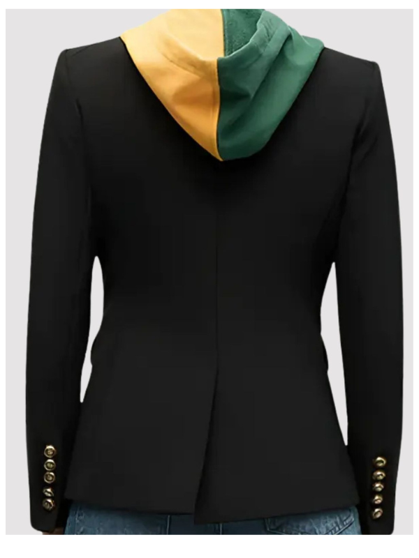 Veronica Beard x NFL Dickey Green Bay Packers Jacket - back view