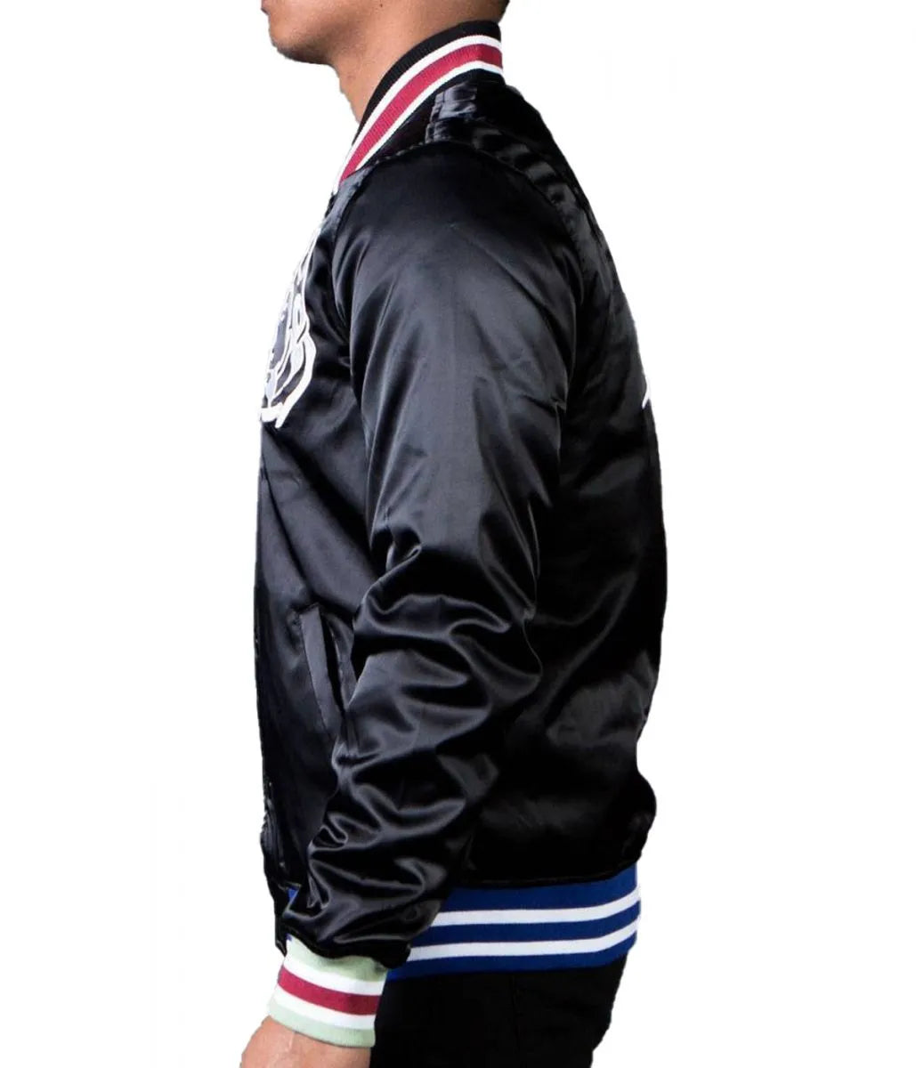 Bb Starchild BBC Black and Blue Satin Jacket - alternate view