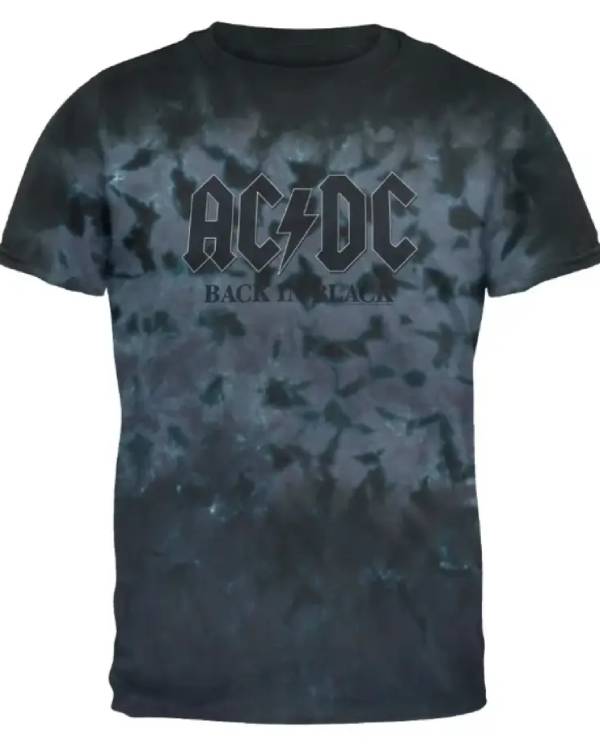 Travis Kelce ACDC Back In Black T-Shirt USA Jackets