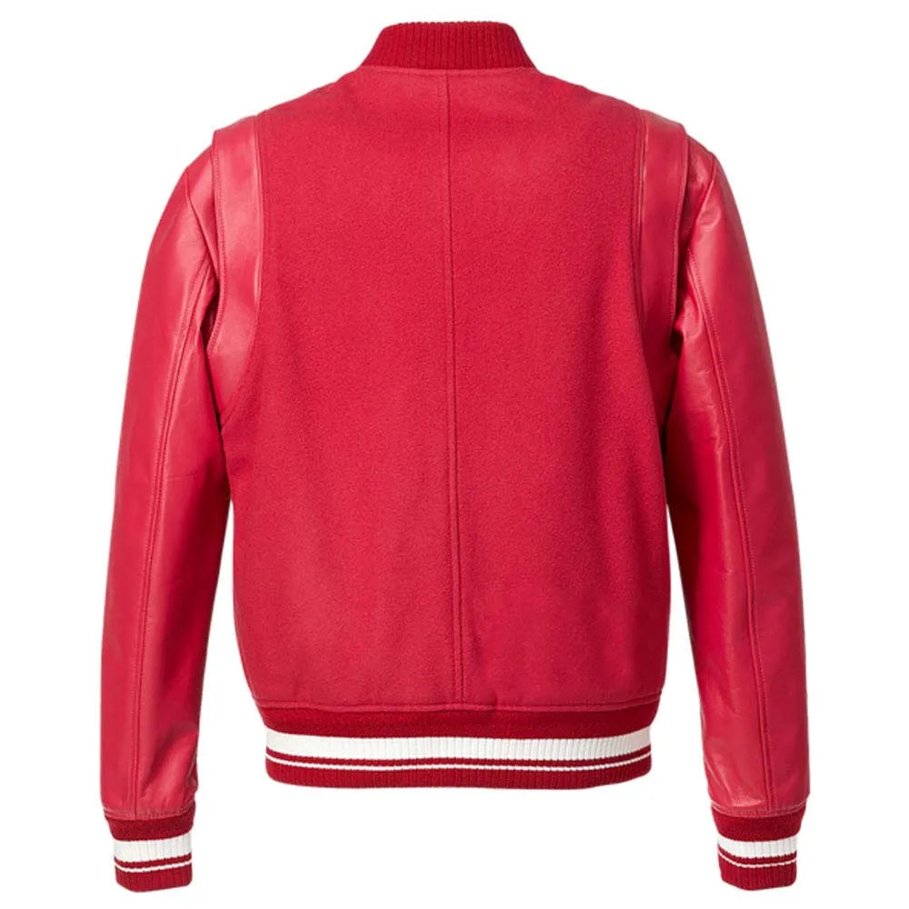 Stadium MCM Logo Varsity Jacket - alternate view