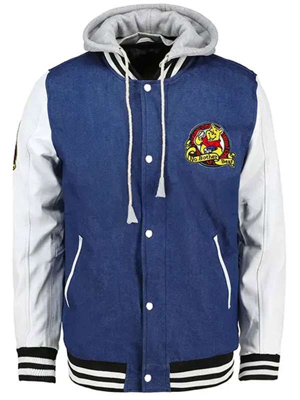 Xxxtentacion Winnie the Pooh Varsity Jacket - side view