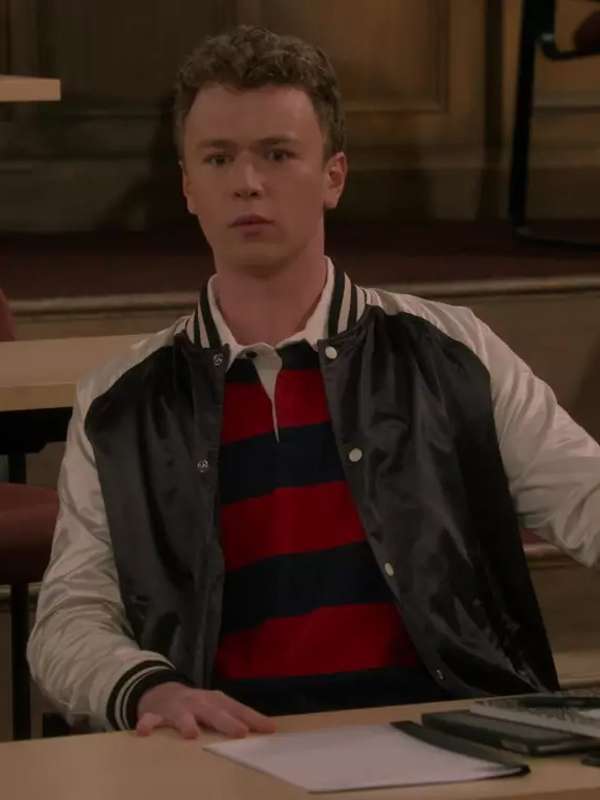 David Crane Frasier 2023 Varsity Jacket - back view