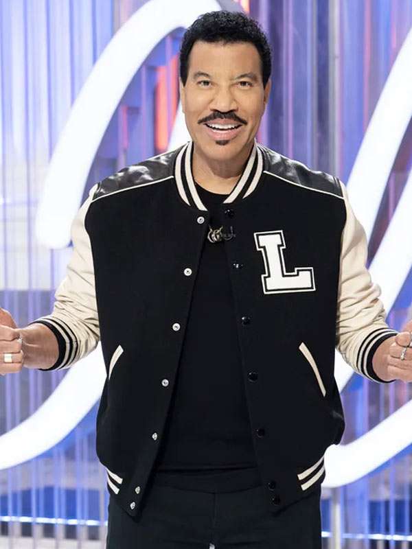 American Idol Lionel Richie Varsity Jacket - back view