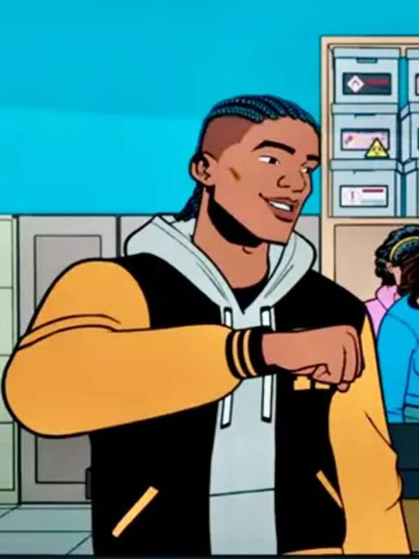 Lonnie Lincoln Your Friendly Neighborhood Spider Man Varsity Jacket - side view