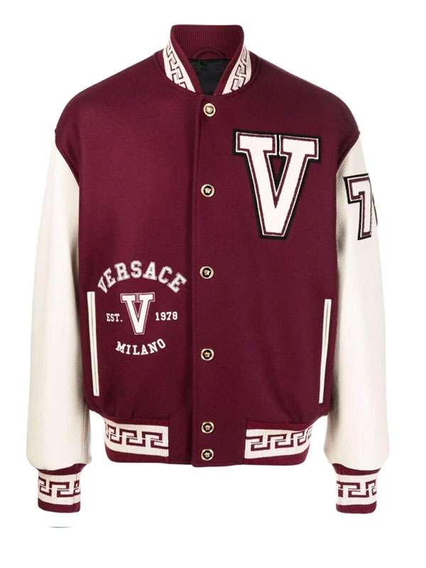 Versace Varsity Jacket - detail view