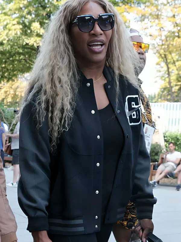 Serena Williams Paris Olympics 2024 Varsity Jacket - back view