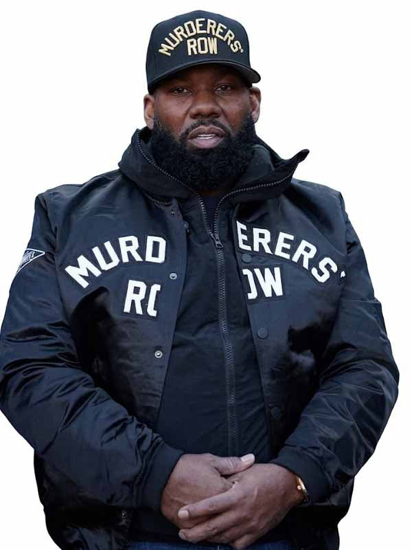 Raekwon Murderers Row Black Varsity Jacket