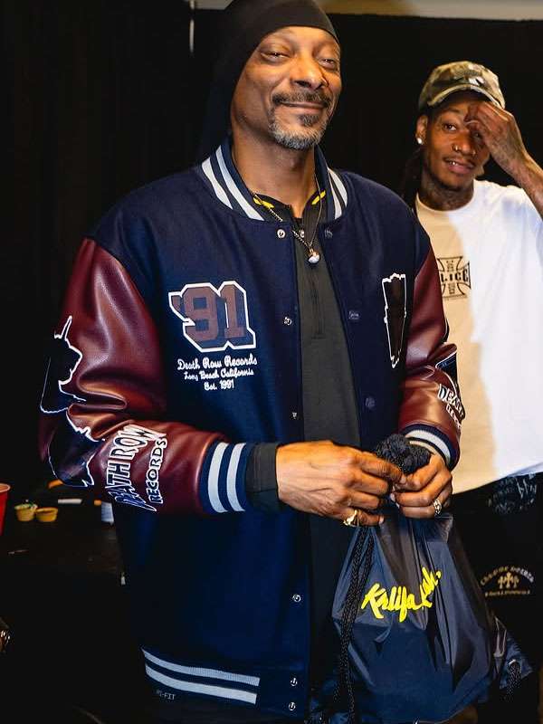 Snoop Dogg Joy 2025 Varsity Jacket - side view