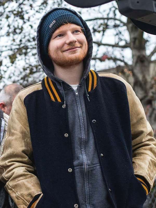 Shape of You Ed Sheeran Varsity Jacket