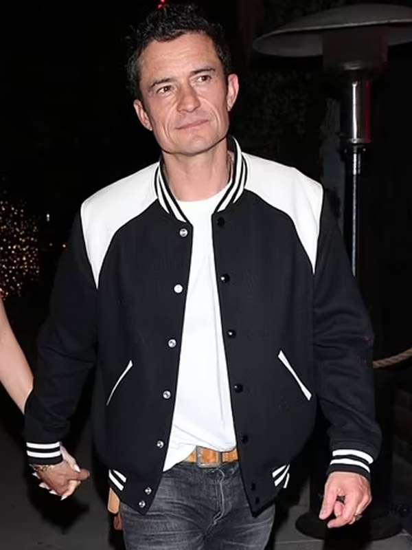 Orlando Bloom American Idol Varsity Jacket - side view