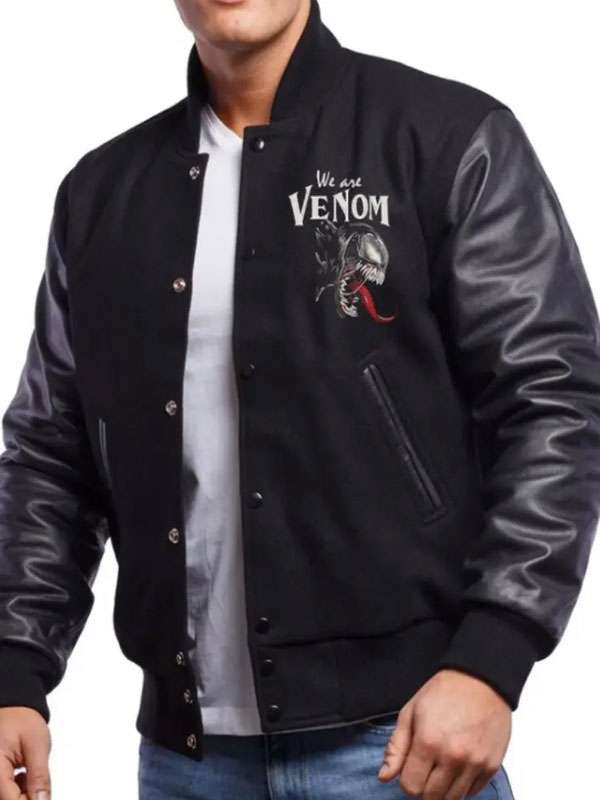 Venom Varsity Jacket - back view