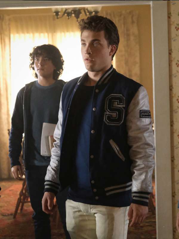 Jonathan Superman and Lois Varsity Jacket
