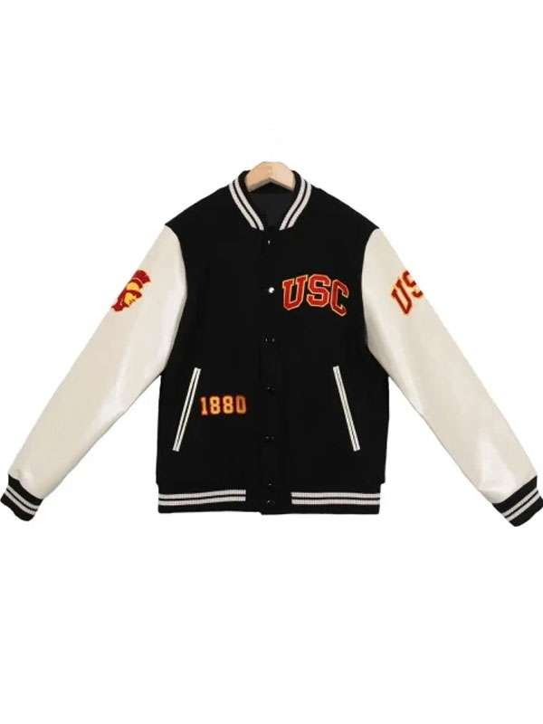 Trojans USC Varsity Jacket - back view