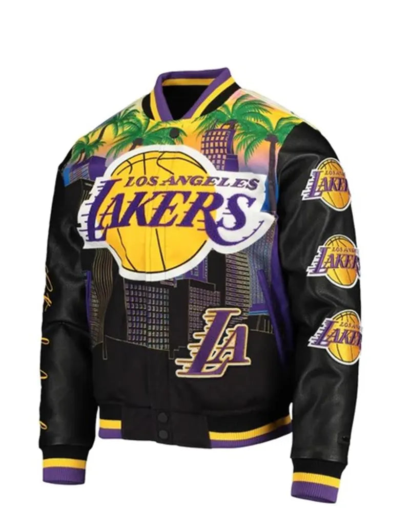 Los Angeles Lakers Remix Varsity Jacket