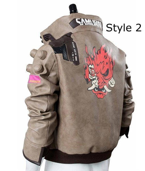 Cyberpunk 2077 Samurai Leather Jacket