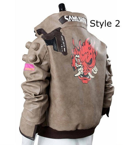 Cyberpunk 2077 Samurai Leather Jacket
