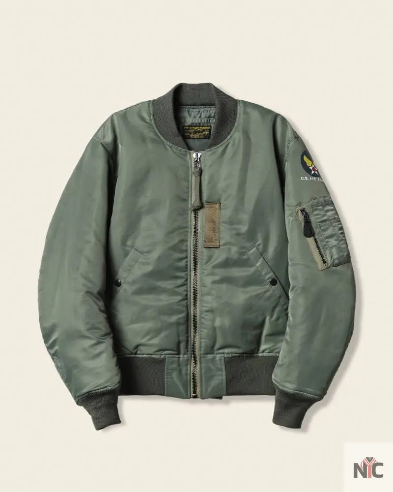 1950s USAF Type MA-1 Flight Jacket Clanton Jacket