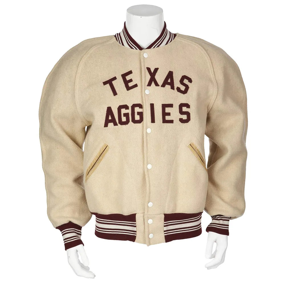 Texas a M Aggies 1954 57 Varsity Wool Jacket