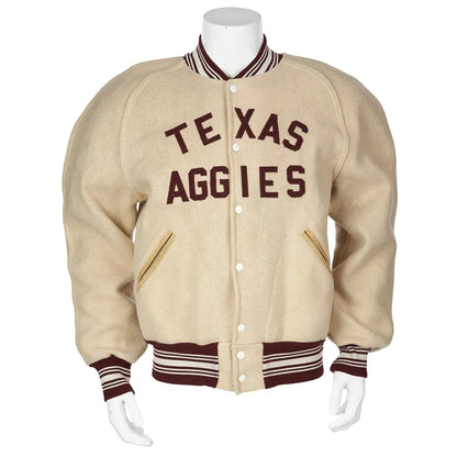 Texas a M Aggies 1954 57 Varsity Wool Jacket