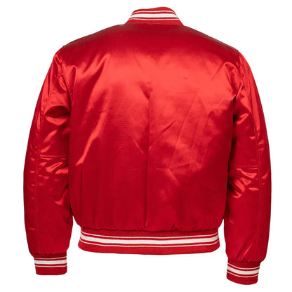 1971 Chicago White Sox Satin Red Jacket - back view
