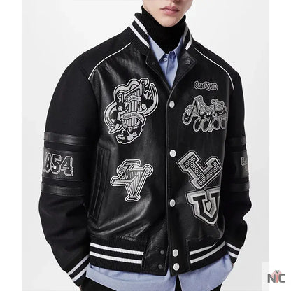 1AATMF Varsity Blouson Varsity Jacket Clanton Jacket